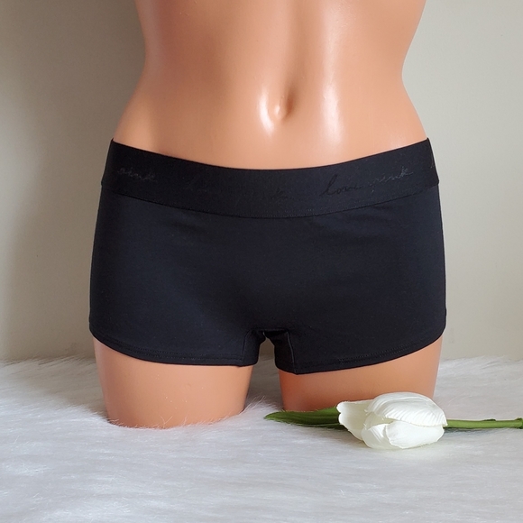 PINK VICTORIA'S SECRET BOYSHORT SIZE M - Picture 2 of 5